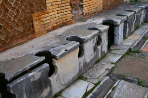 Ókori római WC Ostiából